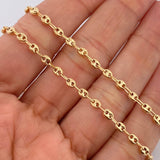 Cadena GC 6.3gr / 24 1/4 in / 3mm Oro Amarillo 18K %