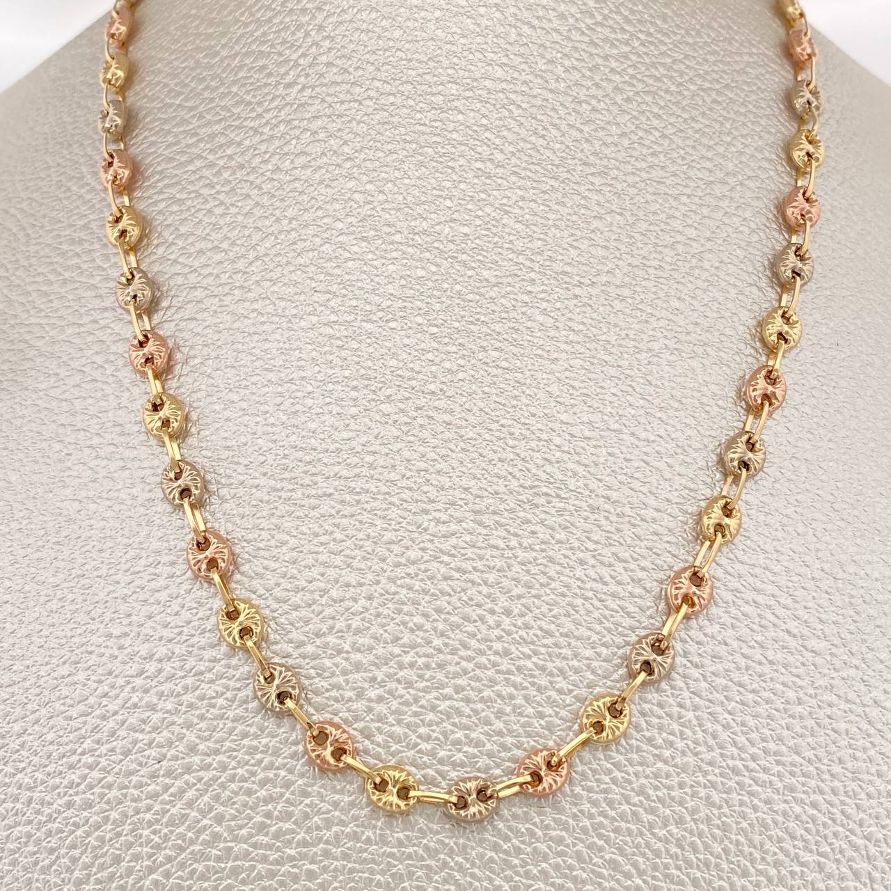 Cadena GC 12.7gr / 24 1/2 in / 4.55mm Tres Oros 18K %