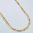 Cadena Cubana 8.3gr / 27 1/4 in / 3.25mm Oro Amarillo +1 18K %