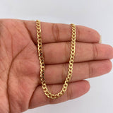 Cadena Cubana 8.3gr / 27 1/4 in / 3.25mm Oro Amarillo +1 18K %