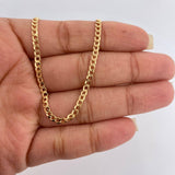 Cadena Cubana 6.1gr / 27 3/4 in / 2.75mm Oro Amarillo +1 18K %