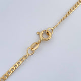 Cadena Cubana 4.15gr / 23 3/4 in / 2.35mm Oro Amarillo +1 18K %