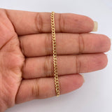 Pulso Cubano 1.6gr / 7 3/4 in / 2.3mm Oro Amarillo +1 18K %