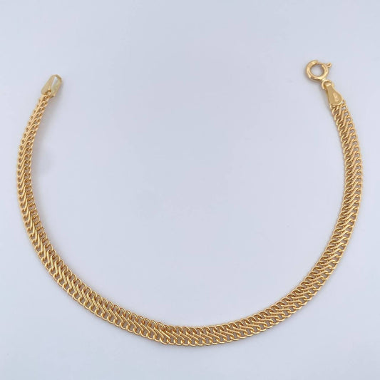 Pulso Sedusa 1.75gr / 6 3/4 in / 3.75mm Oro Amarillo +3 18K %