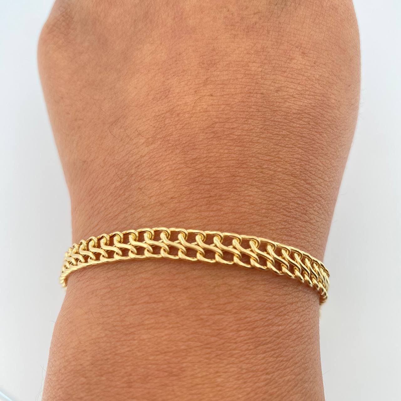 Pulso Sedusa 3.4gr / 7 1/4 in / 5.65mm Oro Amarillo +3 18K %