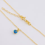 Cadena Aro Seguido Ojo Turco 2.15g / 18 in / 1.3mm Oro Amarillo 18K