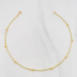 Tobillera Espiga 1.65 g / 9 3/4 in / 0.4 mm Oro Amarillo 18K