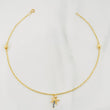 Classic Link Anklet Libelula 1.6 g / 9 3/4 in / 0.4 mm Yellow Gold 18K