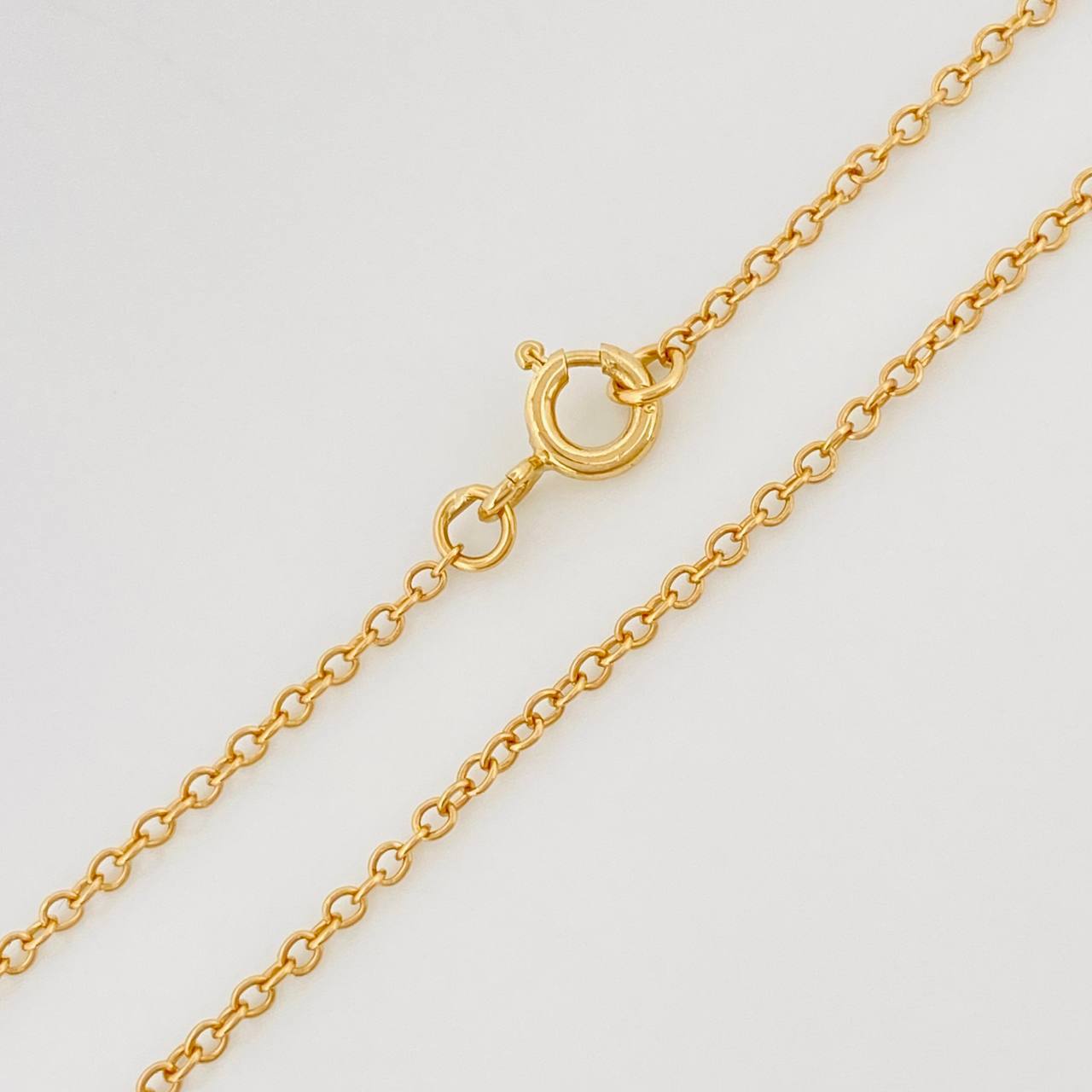 Cadena Aro Seguido 3 g / 19 3/4 in / 0.6 mm Oro Amarillo 18K