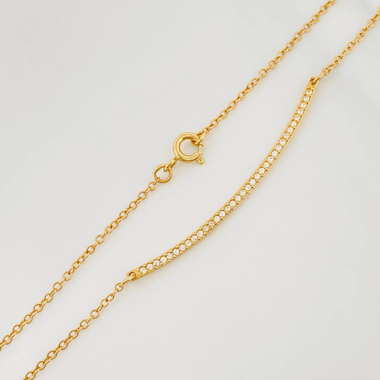 Cadena Aro Seguido 3 g / 19 3/4 in / 0.6 mm Oro Amarillo 18K