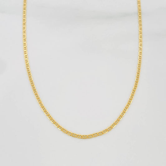 Cadena Escalera 1.45 g / 15 3/4 in / 1.5 mm Oro Amarillo 18K