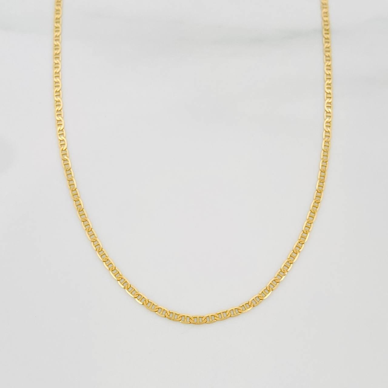 Cadena Escalera 1.45 g / 40 cm / 1.5 mm Oro Amarillo 18K