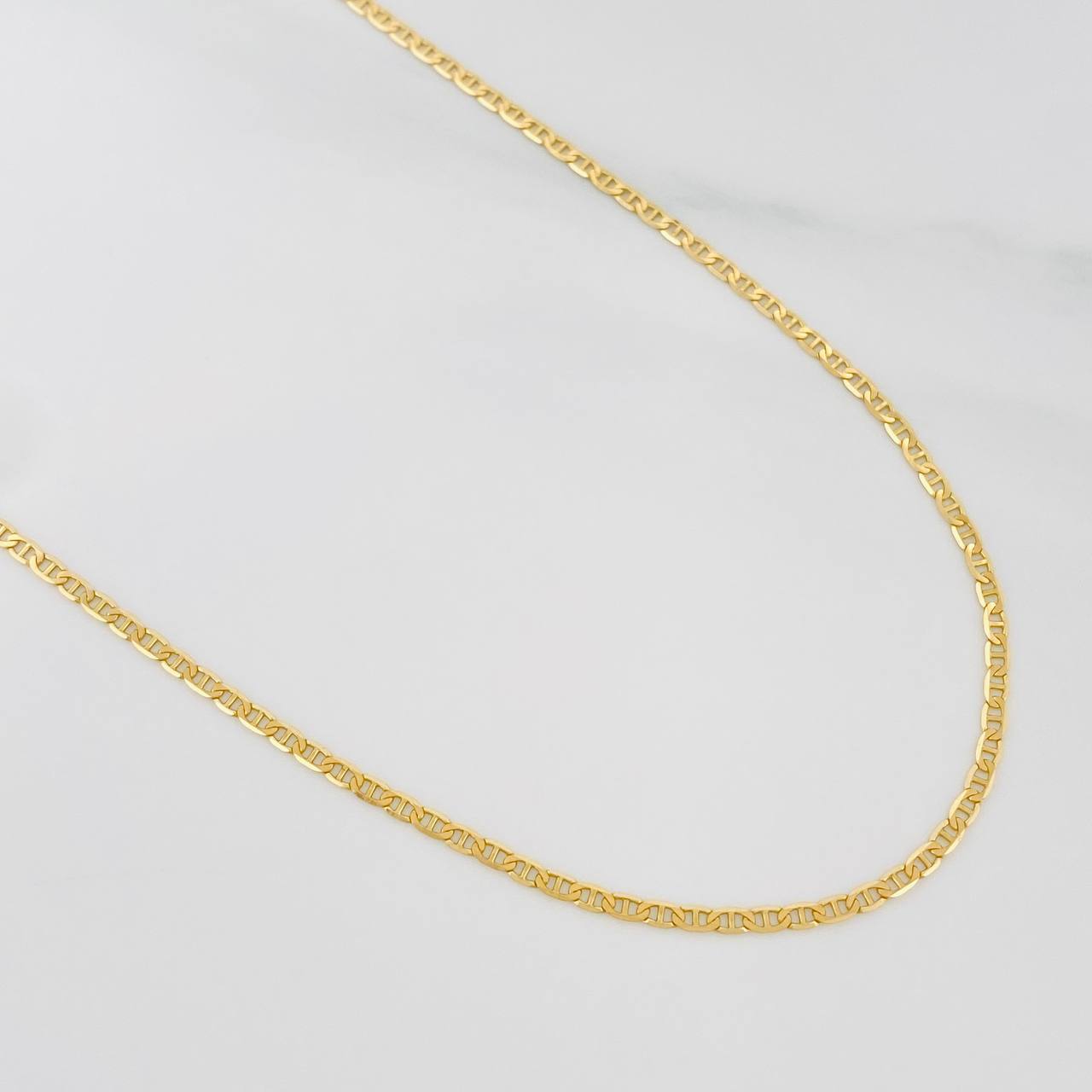 Cadena Escalera 1.45 g / 40 cm / 1.5 mm Oro Amarillo 18K