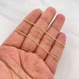 Cadena Escalera 1.45 g / 40 cm / 1.5 mm Oro Amarillo 18K