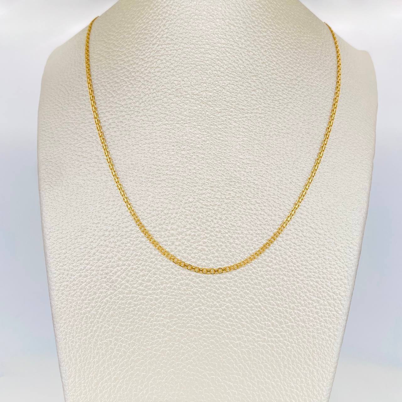Cadena China 2 g / 45 cm / 1.6 mm Oro Amarillo 18K