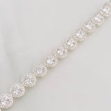 Bracelet Halo Tennis 15.3g / 7 in / 6.98mm Silver 925