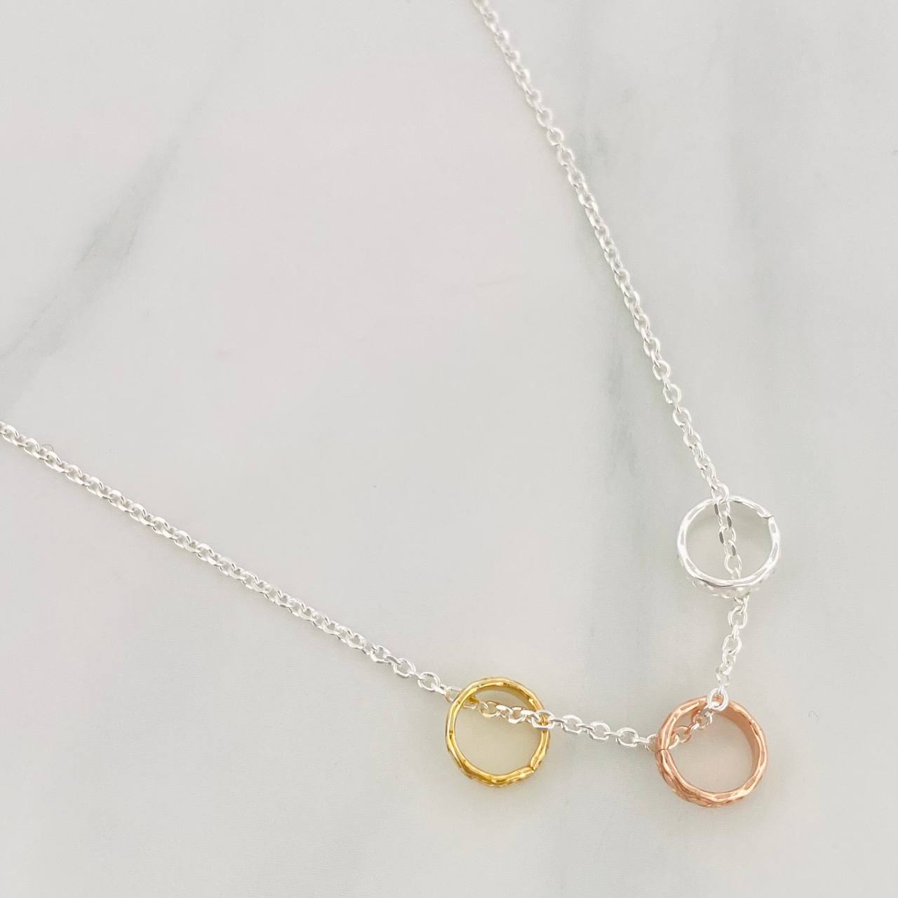 Classic Link Chain Trio 2.7g / 16 in / 0.99mm Silver Vermeil 925