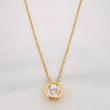 Classic Link Chain Halo Circular 3.25g / 18 in / 0.97mm Silver Vermeil 925