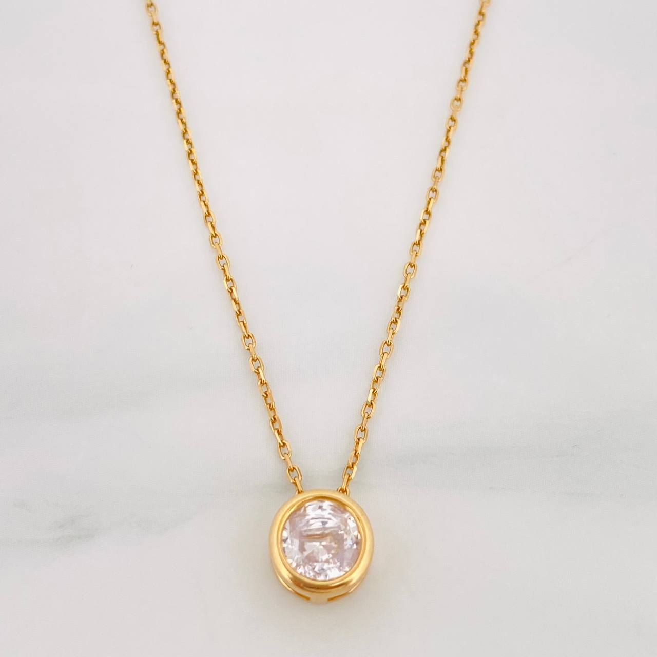 Classic Link Chain Halo Circular 3.1g / 18 in / 1.16mm Silver Vermeil 925