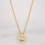 Classic Link Chain Halo Circular 3.25g / 18 in / 0.97mm Silver Vermeil 925