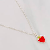 Classic Link Chain Strawberry 3.05g / 18 in / 1.06mm Silver Vermeil 925