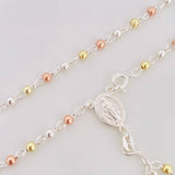 Rosary Virgin of the Miraculous 7.5g / 22 in / 3mm Silver Vermeil 925