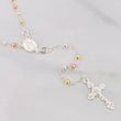 Rosary Virgin of the Miraculous 7.5g / 22 in / 3mm Silver Vermeil 925