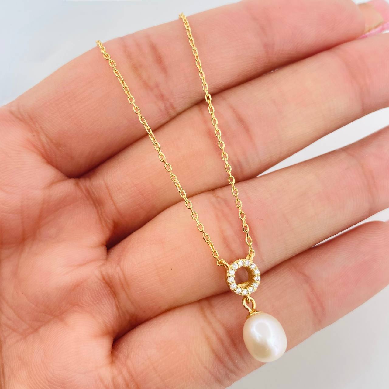 Classic Link Chain Circle 2.55g / 18 in / 1.13mm Silver Vermeil 925