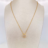 Classic Link Chain Halo Circular 3.1g / 18 in / 1.16mm Silver Vermeil 925