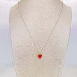 Classic Link Chain Strawberry 3.05g / 18 in / 1.06mm Silver Vermeil 925