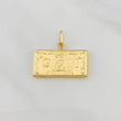 Pendant One Dollar 0.9g / 1/2 in Yellow Gold 18K