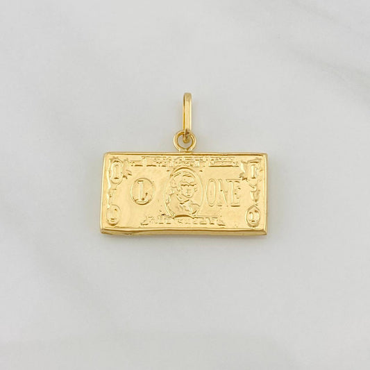 Dije One Dolar 0.9g / 1/2 in Oro Amarillo 18K