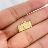 Dije One Dolar 0.65g / 1/2 in Oro Amarillo 18K
