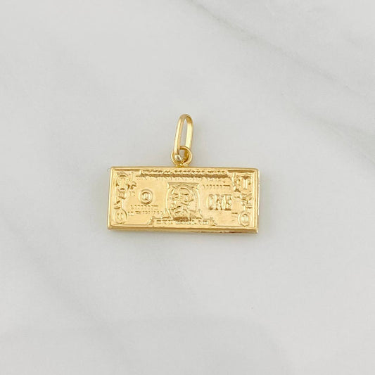 Dije One Dolar 0.85g / 1/2 in Oro Amarillo 18K
