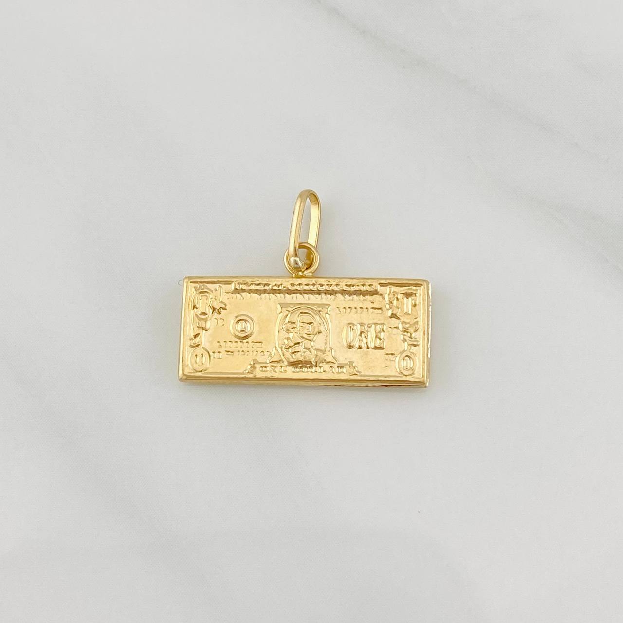 Dije One Dolar 0.75g / 1/2 in Oro Amarillo 18K