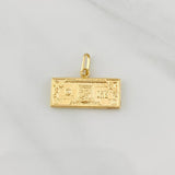 Dije One Dolar 0.75g / 1/2 in Oro Amarillo 18K