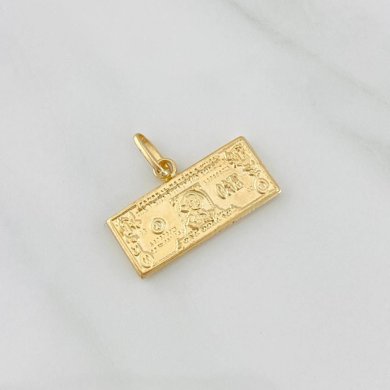 Dije One Dolar 0.75g / 1/2 in Oro Amarillo 18K
