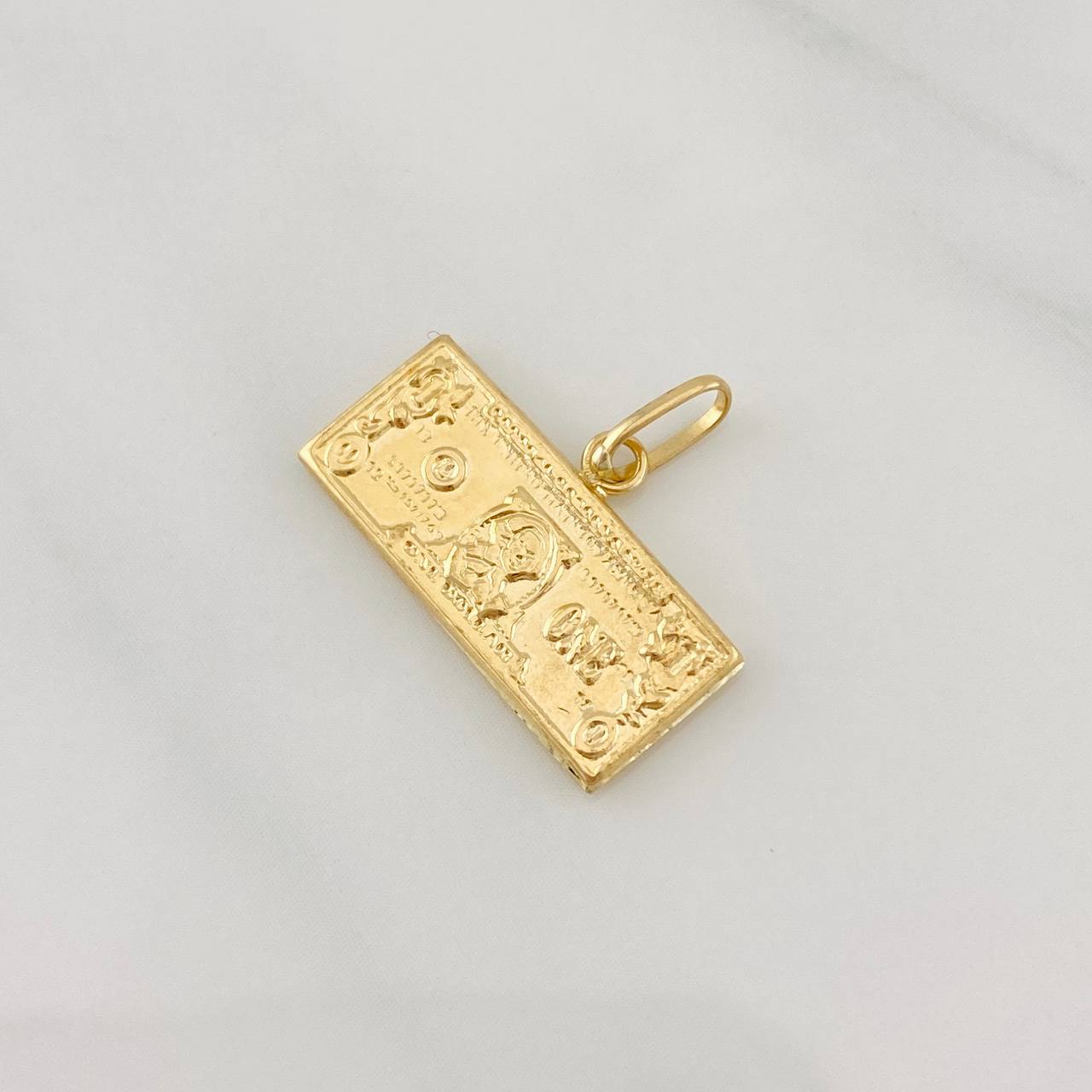 Dije One Dolar 0.75g / 1/2 in Oro Amarillo 18K
