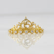 Crown Ring 15's 1.4g / T5 1/4 Yellow Gold 18K