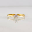 Solitaire Ring 1.5g / Size 7 3/4 Yellow Gold 18K