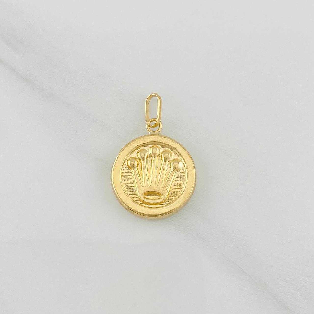 Pendant Crown 1g / 3/4 in Yellow Gold 18K