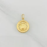 Pendant Crown 1g / 3/4 in Yellow Gold 18K