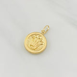 Pendant Crown 1g / 3/4 in Yellow Gold 18K