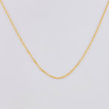 Singapore Chain 1g / 24 in / 1mm Yellow Gold 18K