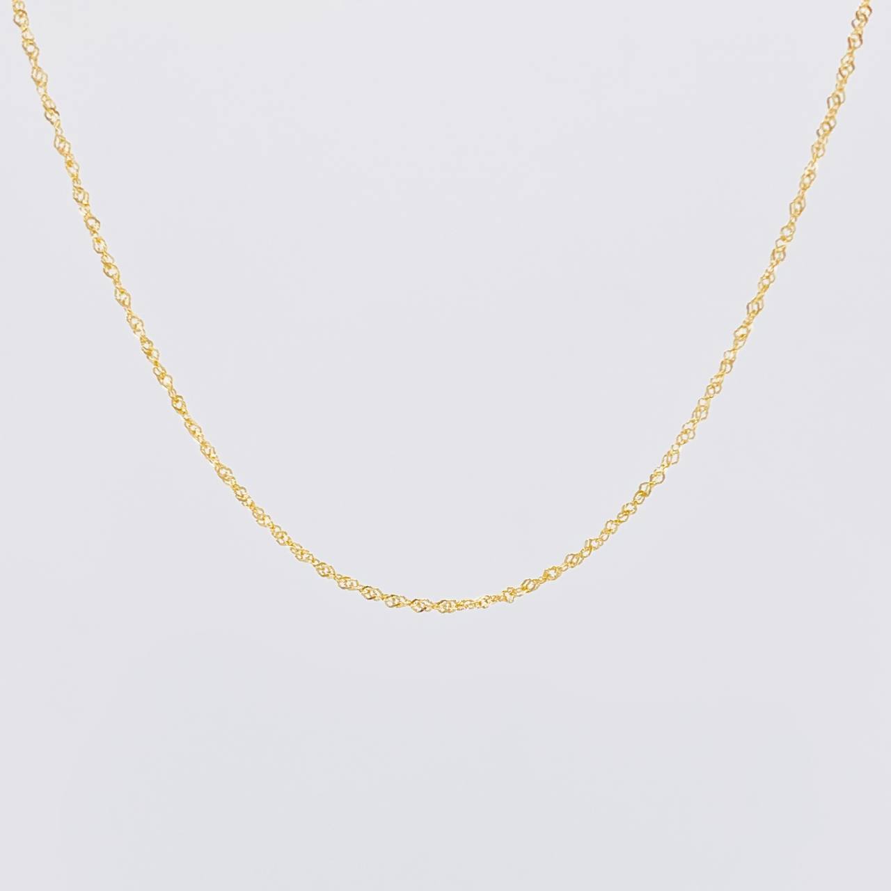Singapore Chain 1g / 24 in / 1mm Yellow Gold 18K