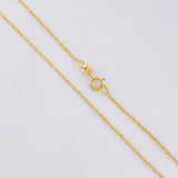 Singapore Chain 1g / 22 in / 1mm Yellow Gold 18K