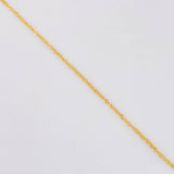 Singapore Chain 1g / 24 in / 1mm Yellow Gold 18K