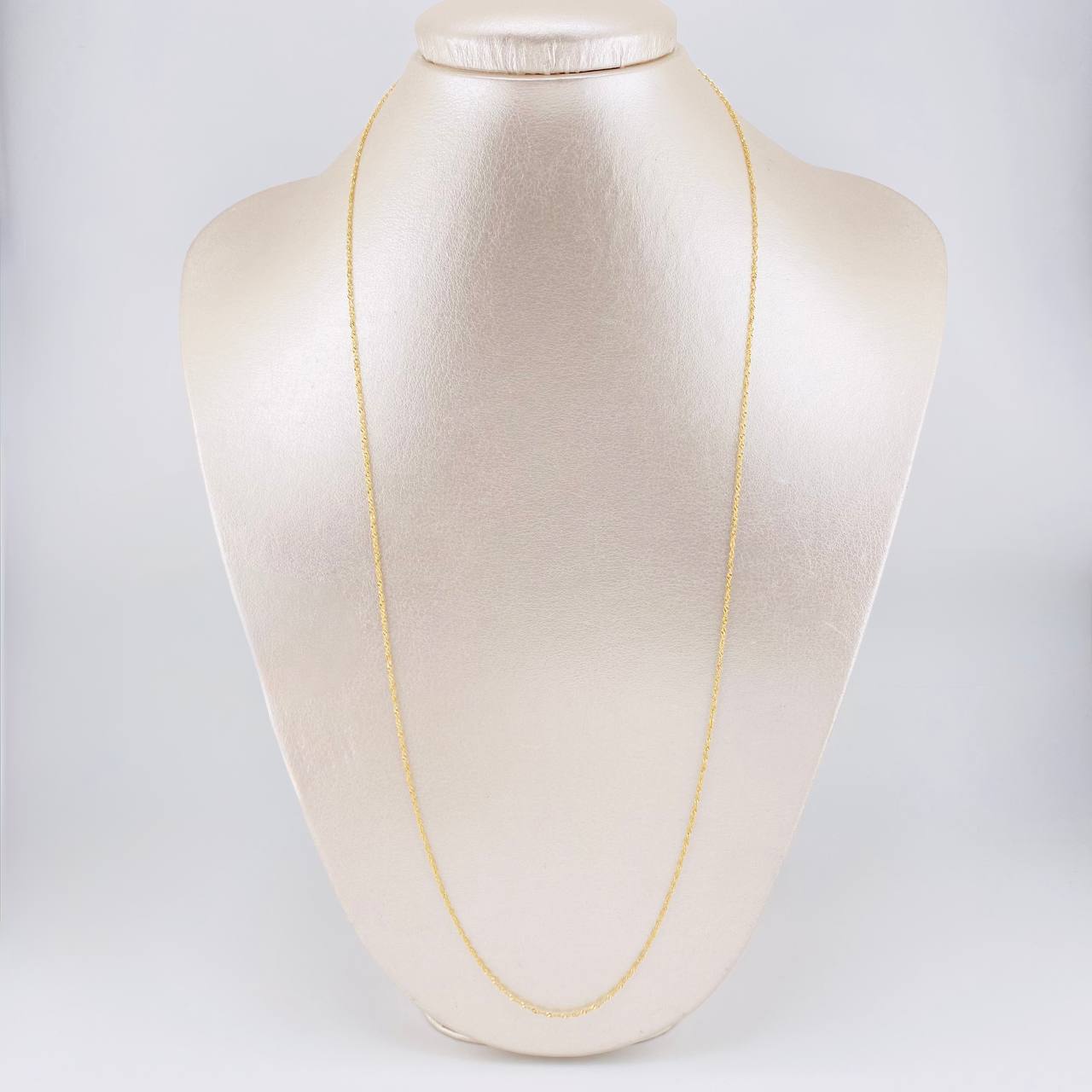 Singapore Chain 1g / 24 in / 1mm Yellow Gold 18K