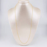 Singapore Chain 1g / 24 in / 1mm Yellow Gold 18K