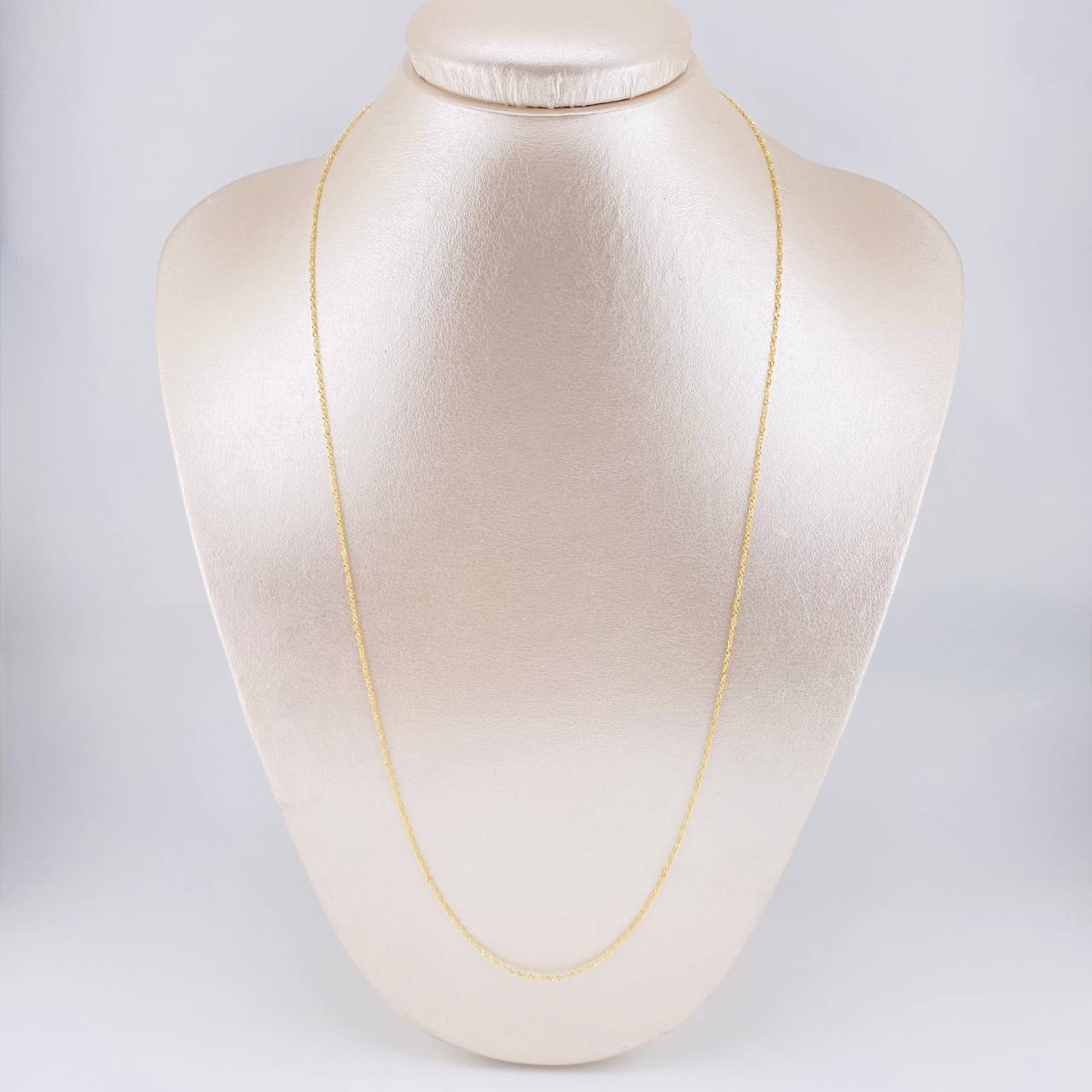 Singapore Chain 1g / 22 in / 1mm Yellow Gold 18K